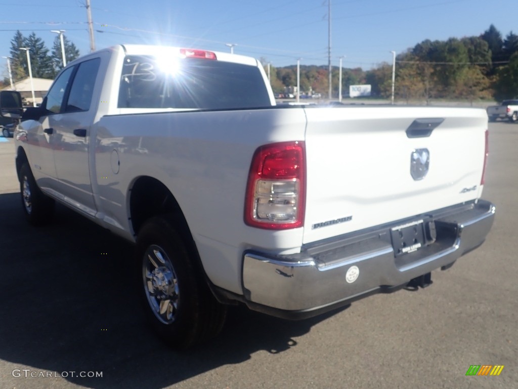 2024 3500 Big Horn Crew Cab 4x4 - Bright White / Diesel Gray/Black photo #3