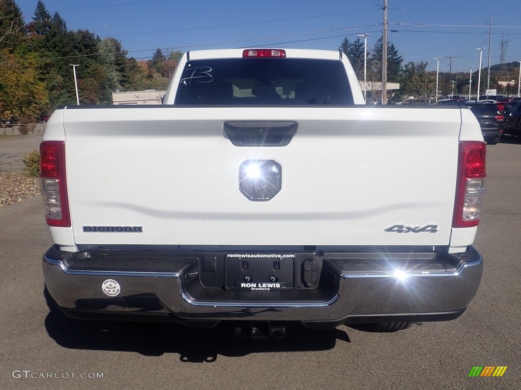 2024 3500 Big Horn Crew Cab 4x4 - Bright White / Diesel Gray/Black photo #4