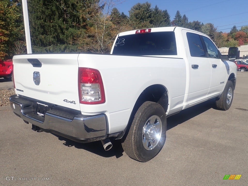 2024 3500 Big Horn Crew Cab 4x4 - Bright White / Diesel Gray/Black photo #5