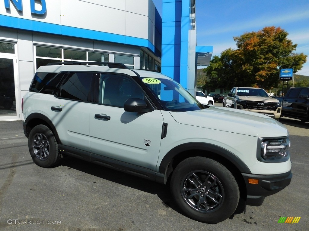 Cactus Gray 2022 Ford Bronco Sport Big Bend 4x4 Exterior Photo #146644099