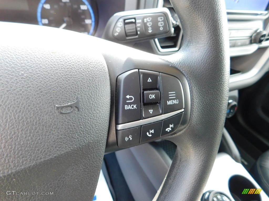 2022 Ford Bronco Sport Big Bend 4x4 Ebony Steering Wheel Photo #146644147
