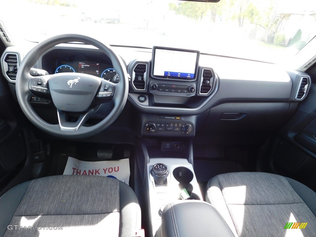 2022 Ford Bronco Sport Big Bend 4x4 Ebony Dashboard Photo #146644189
