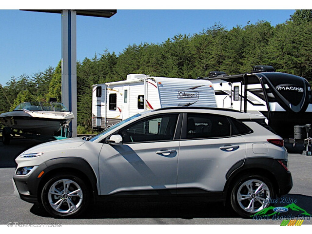 Cyber Silver 2022 Hyundai Kona SEL Exterior Photo #146644656