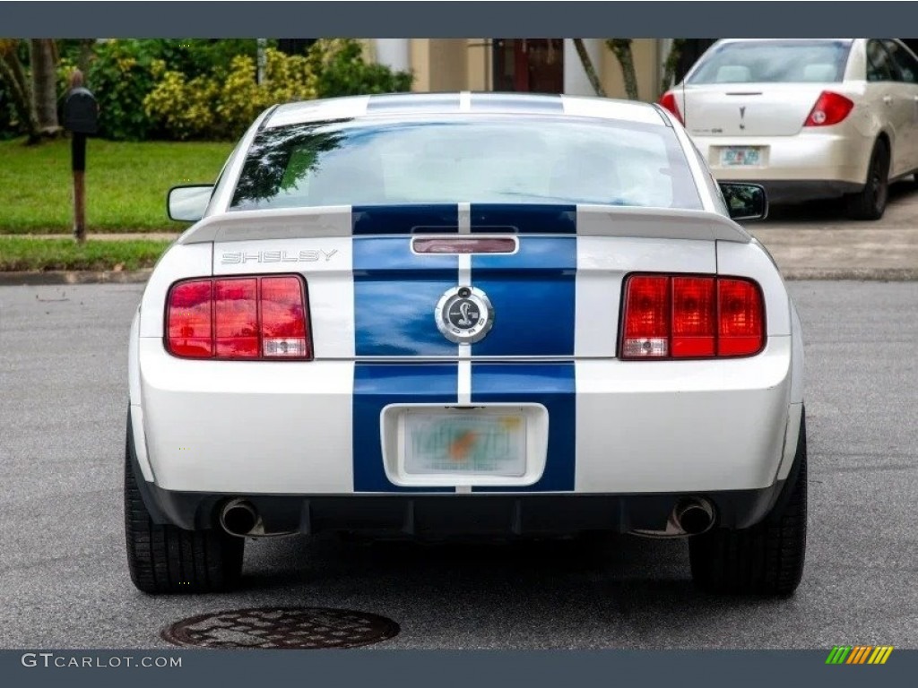 2007 Mustang Shelby GT500 Coupe - Performance White / Black Leather photo #4
