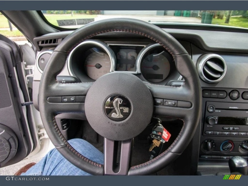 2007 Mustang Shelby GT500 Coupe - Performance White / Black Leather photo #6