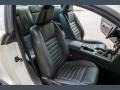 2007 Ford Mustang Black Leather Interior Front Seat Photo