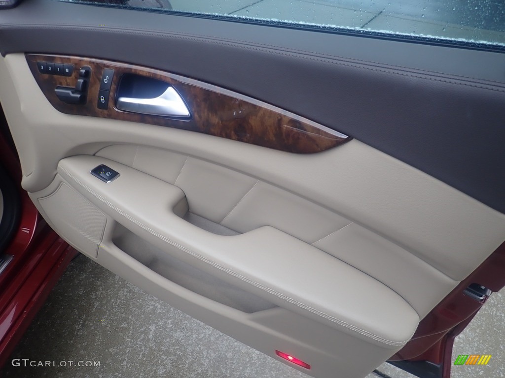 2013 CLS 550 4Matic Coupe - Storm Red Metallic / Almond/Mocha photo #13