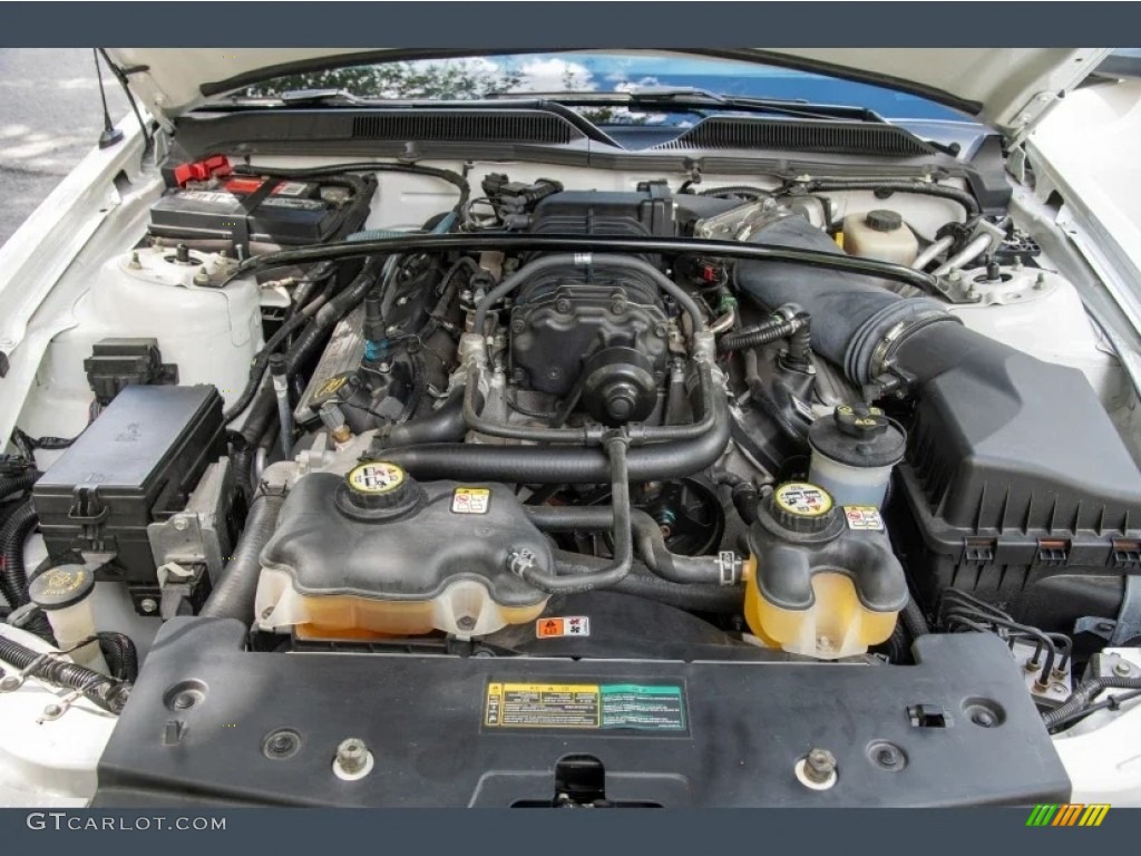 2007 Ford Mustang Shelby GT500 Coupe Engine Photos