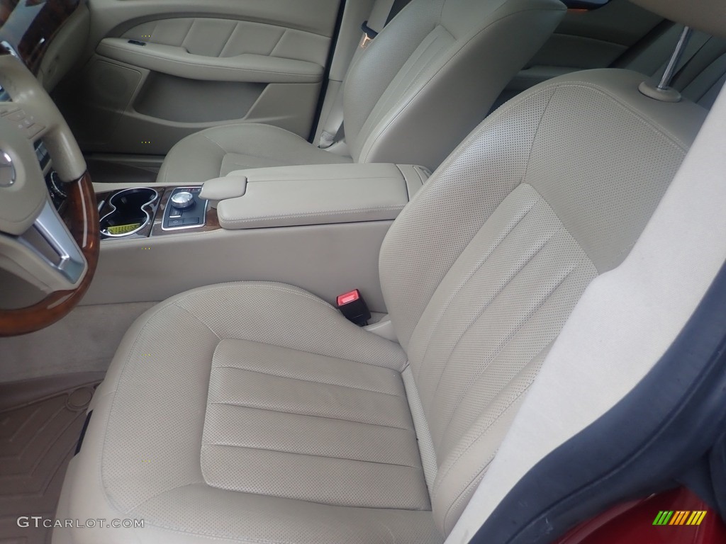 Almond/Mocha Interior 2013 Mercedes-Benz CLS 550 4Matic Coupe Photo #146644951
