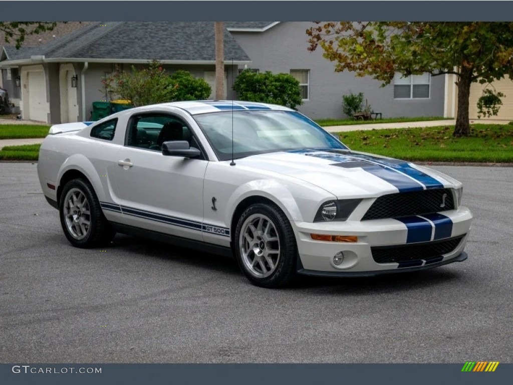 2007 Mustang Shelby GT500 Coupe - Performance White / Black Leather photo #22