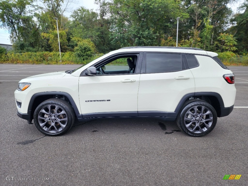 2021 Compass 80th Special Edition 4x4 - White / Black photo #11