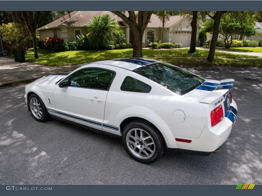 2007 Mustang Shelby GT500 Coupe - Performance White / Black Leather photo #25