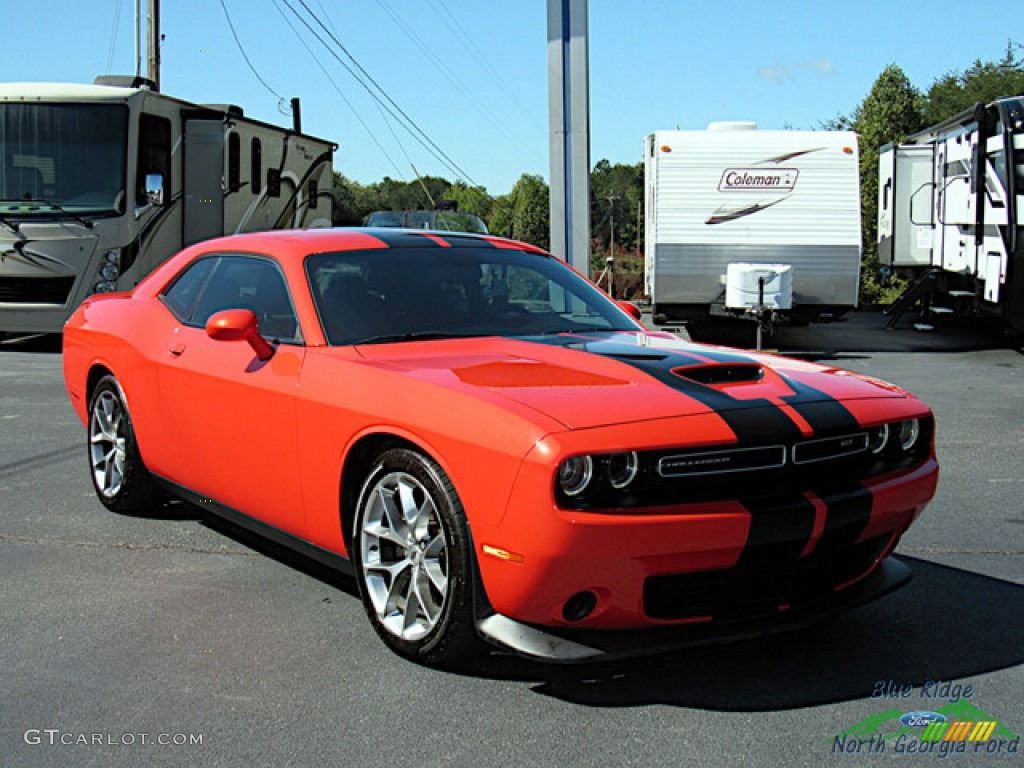 2021 Challenger GT - Go Mango / Black photo #7