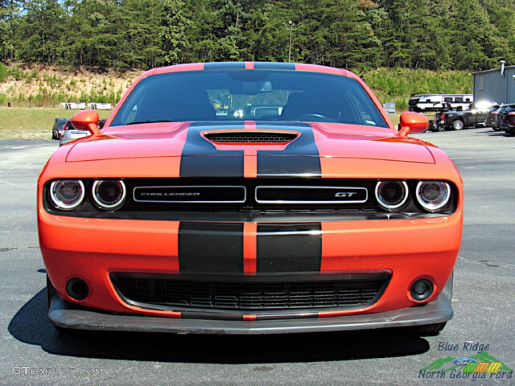 2021 Challenger GT - Go Mango / Black photo #8