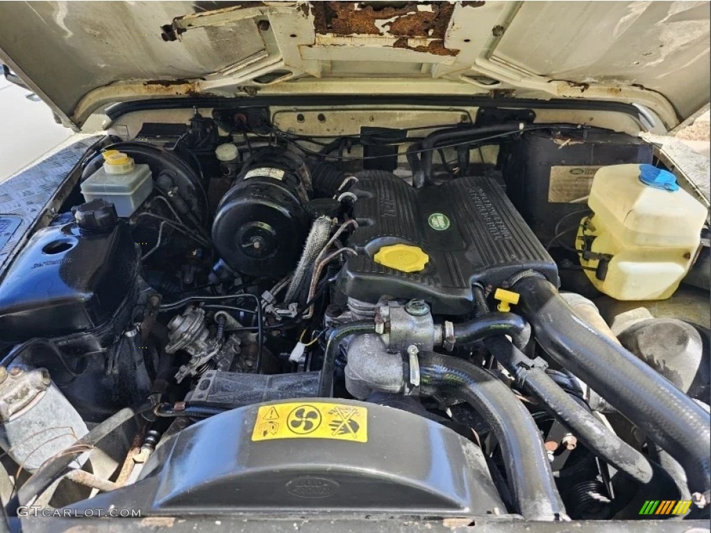 1996 Land Rover Defender 90 Soft Top Engine Photos
