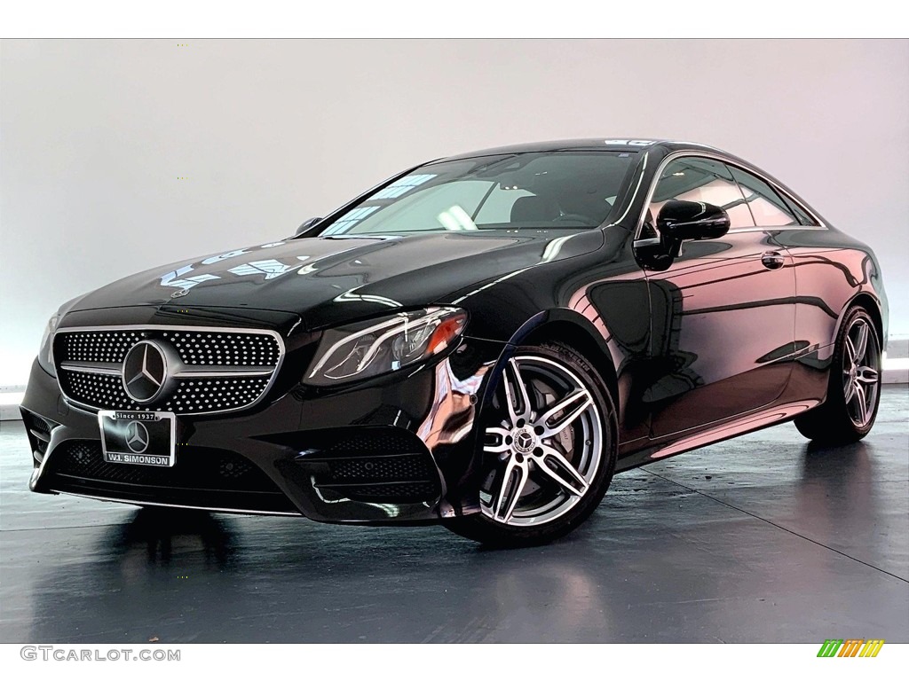 Black 2019 Mercedes-Benz E 450 Coupe Exterior Photo #146645609