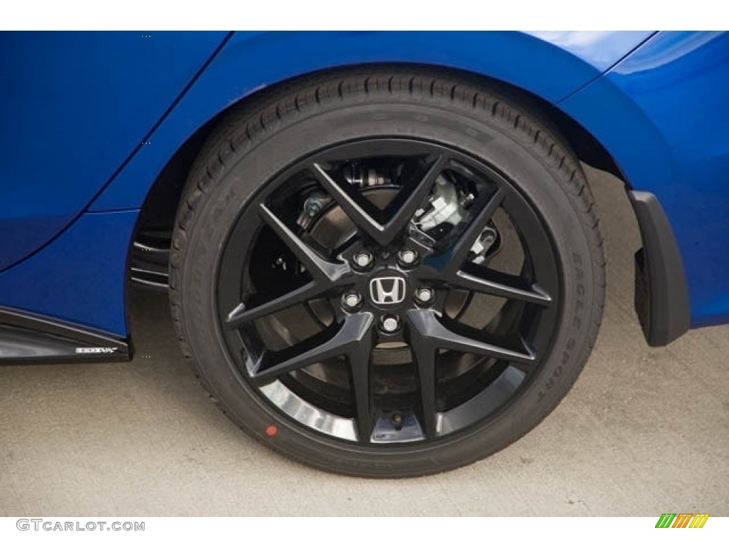 2024 Civic Sport Sedan - Aegean Blue Metallic / Black photo #12