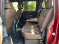 2020 Nissan Titan Black/Brown Interior Rear Seat Photo