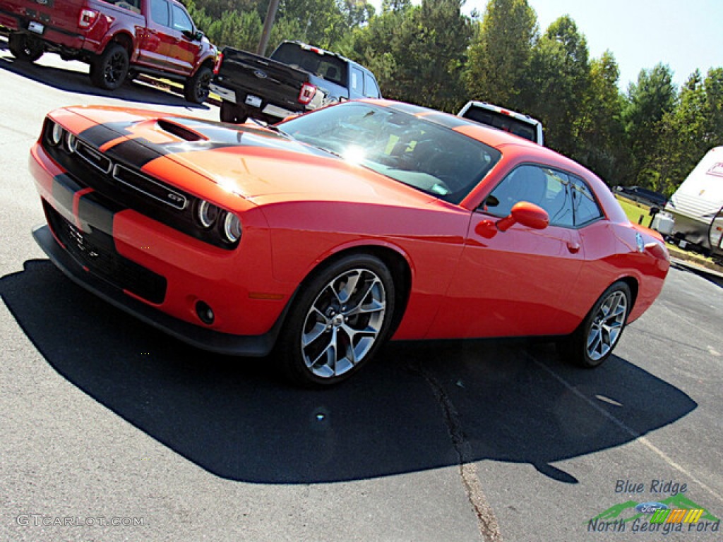 2021 Challenger GT - Go Mango / Black photo #25