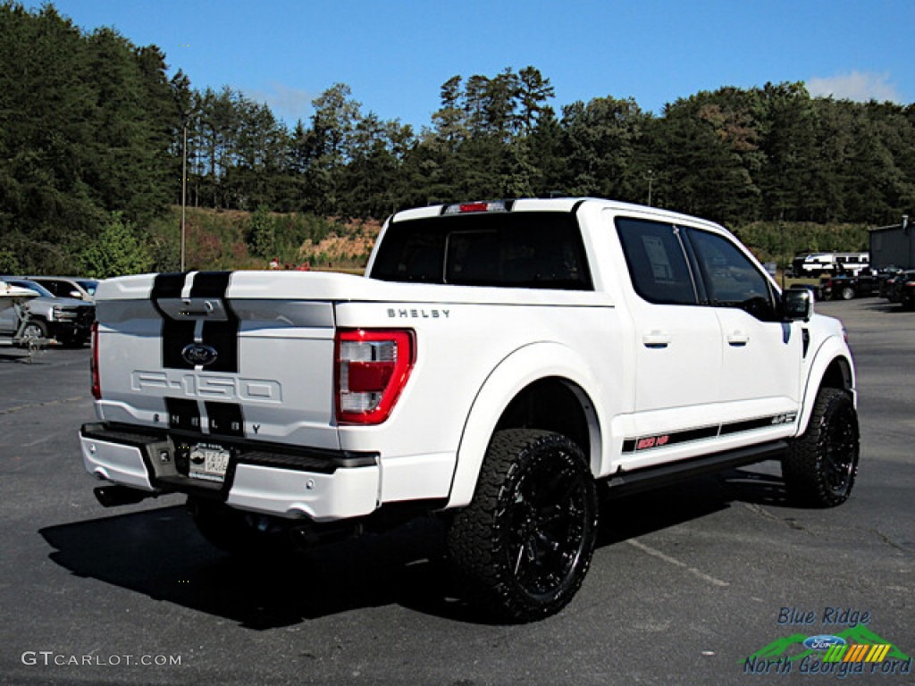 2023 F150 Shelby Centennial Edition SuperCrew 4x4 - Oxford White / Black photo #5