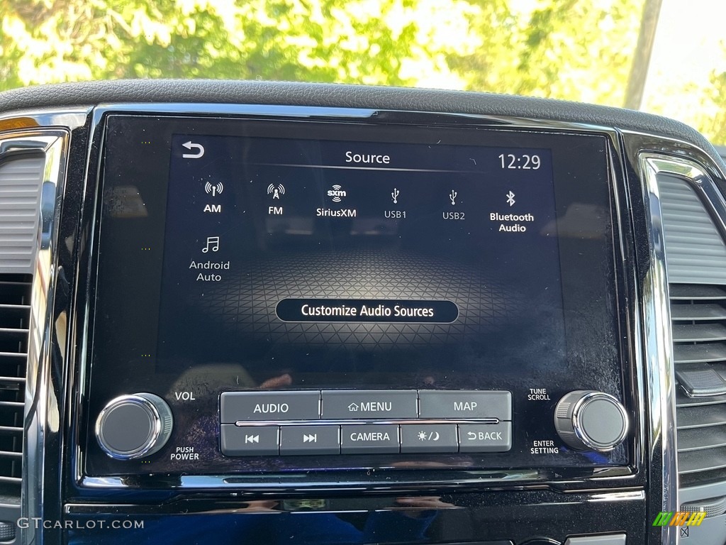 2020 Nissan Titan Platinum Reserve Crew Cab 4x4 Controls Photo #146645996