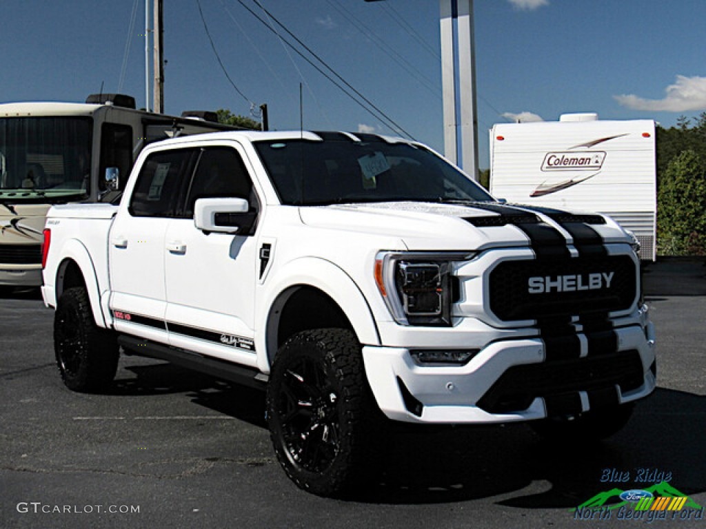 Oxford White 2023 Ford F150 Shelby Centennial Edition SuperCrew 4x4 Exterior Photo #146646047