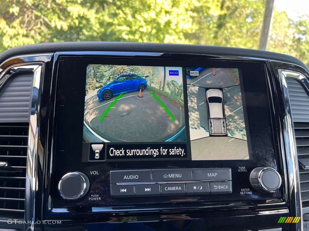 2020 Nissan Titan Platinum Reserve Crew Cab 4x4 Controls Photo #146646053