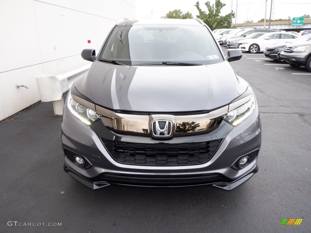 2021 HR-V Sport AWD - Modern Steel Metallic / Black photo #3