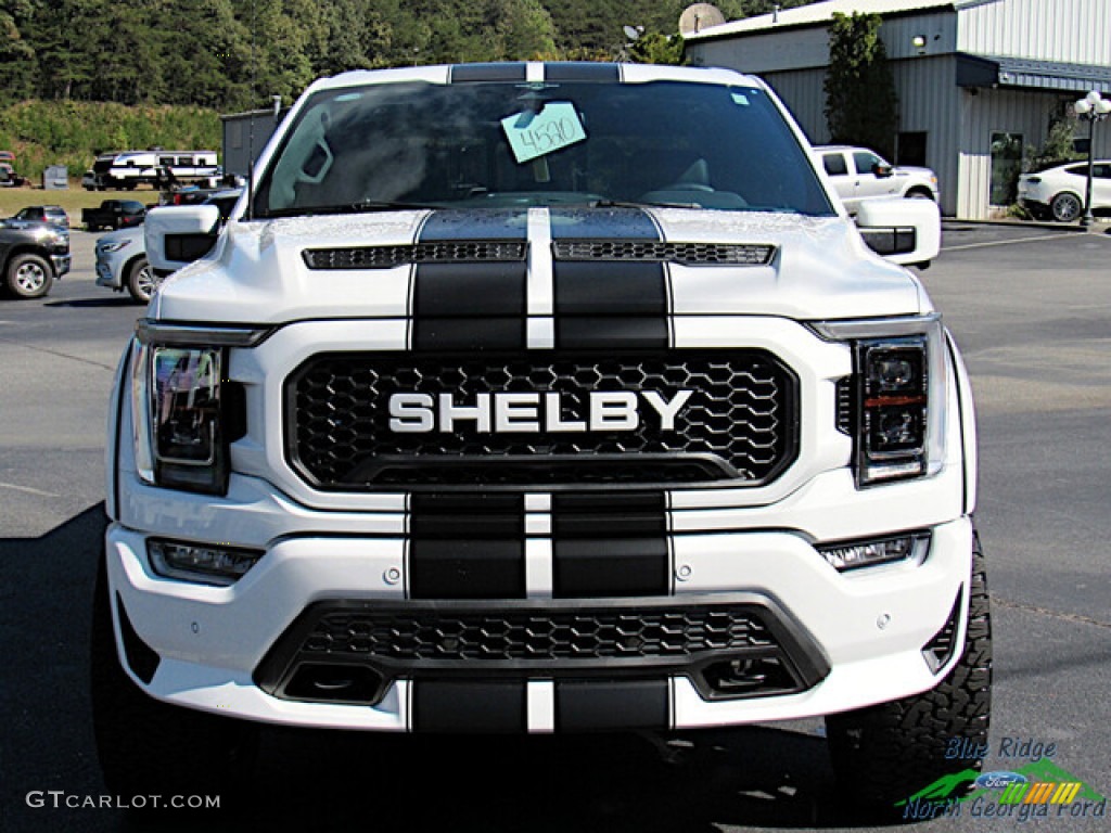 2023 F150 Shelby Centennial Edition SuperCrew 4x4 - Oxford White / Black photo #8