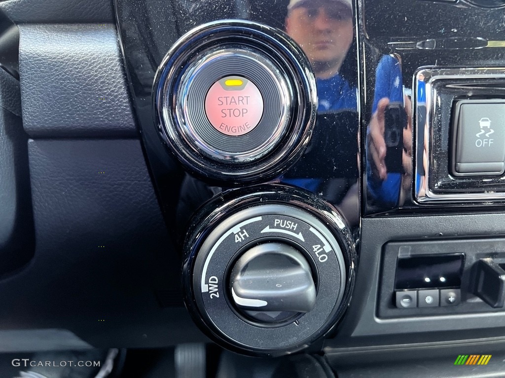 2020 Nissan Titan Platinum Reserve Crew Cab 4x4 Controls Photo #146646100