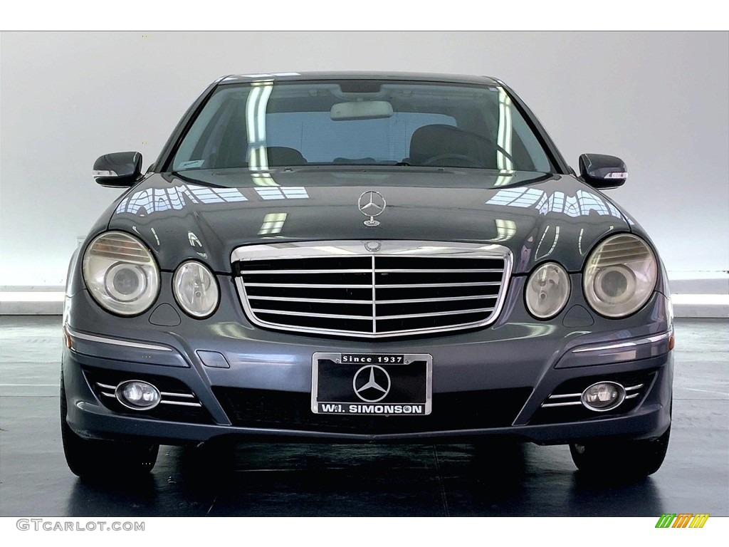 2007 E 350 Sedan - Flint Grey Metallic / Black photo #2
