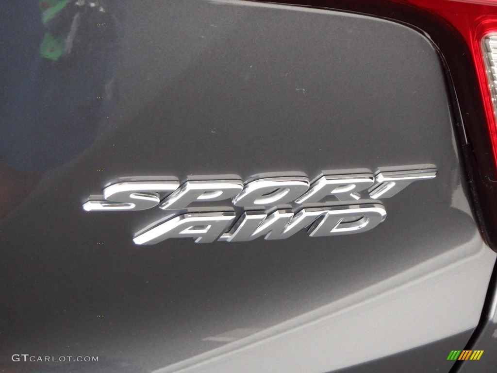 2021 HR-V Sport AWD - Modern Steel Metallic / Black photo #7