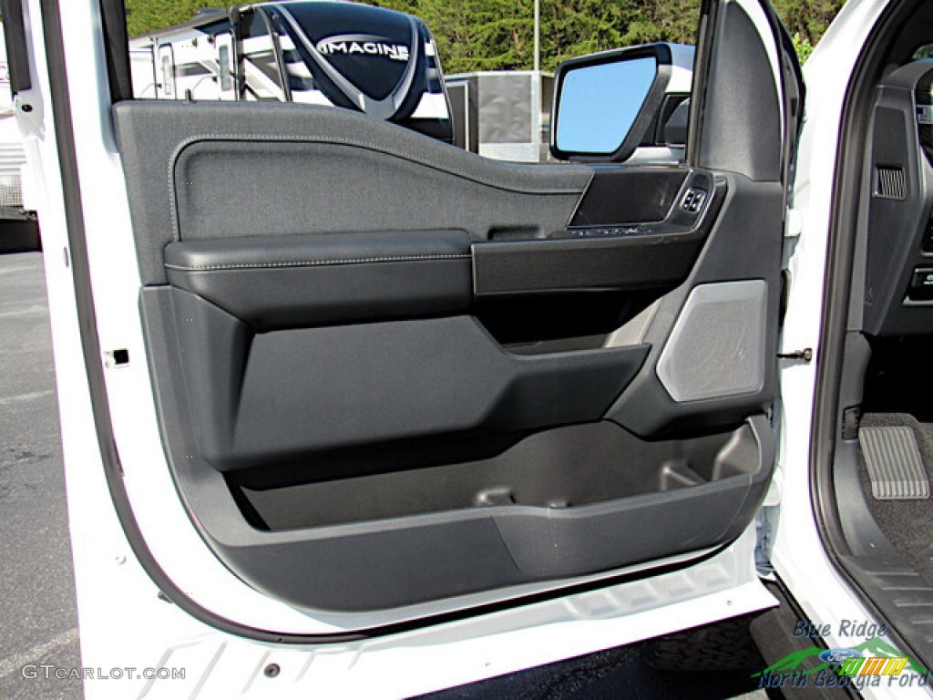 2023 Ford F150 Shelby Centennial Edition SuperCrew 4x4 Black Door Panel Photo #146646156