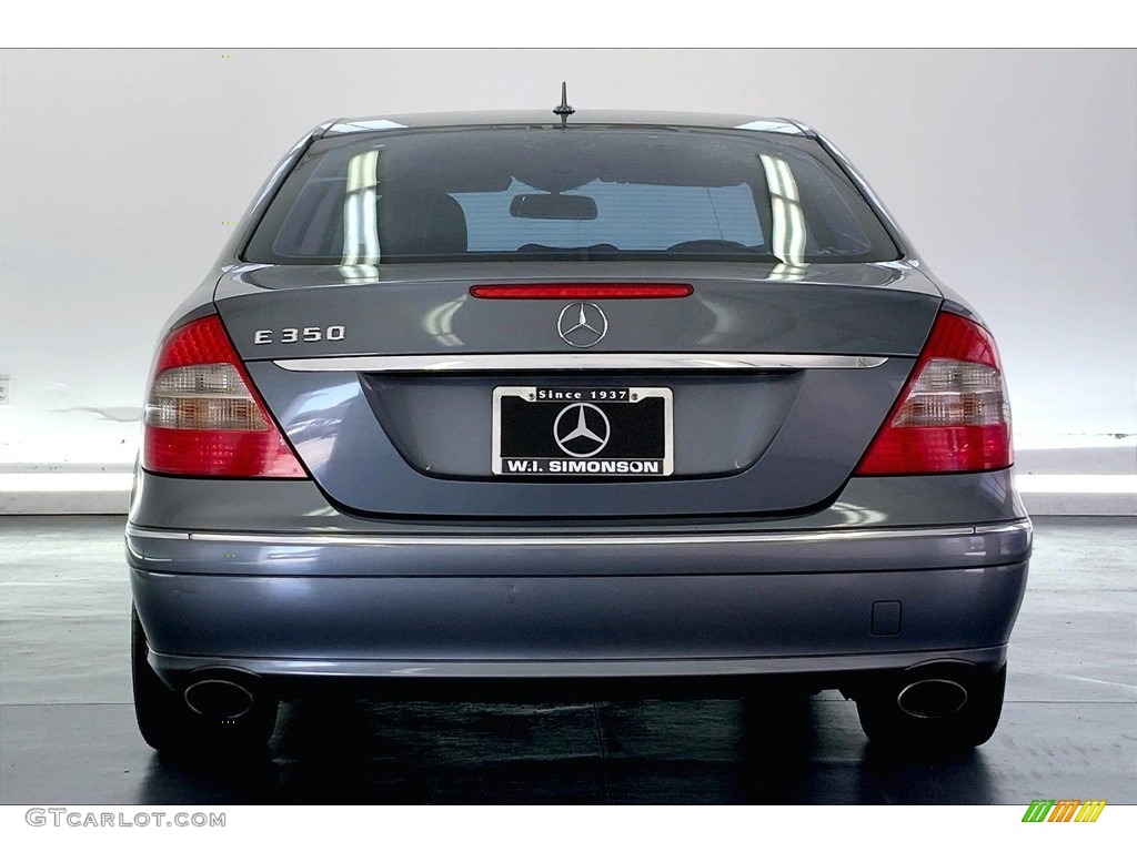 2007 E 350 Sedan - Flint Grey Metallic / Black photo #3
