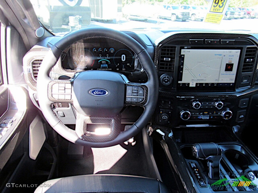 2023 Ford F150 Shelby Centennial Edition SuperCrew 4x4 Black Dashboard Photo #146646229