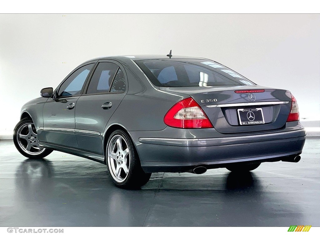 2007 E 350 Sedan - Flint Grey Metallic / Black photo #10