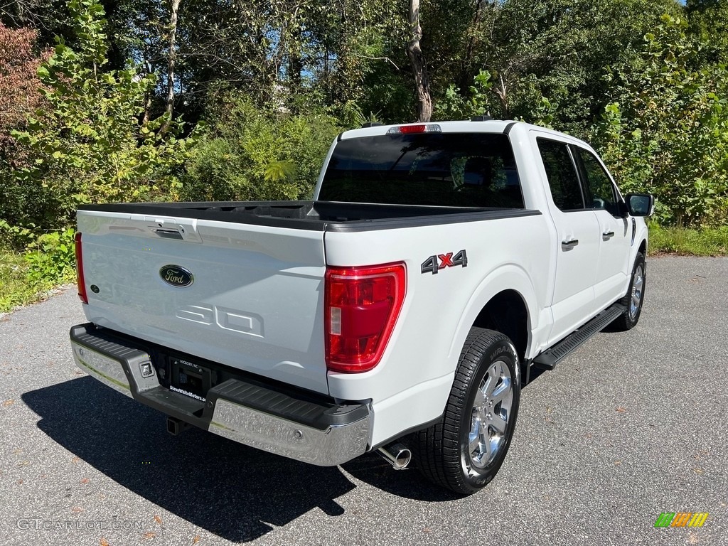 2021 F150 XLT SuperCrew 4x4 - Oxford White / Medium Dark Slate photo #6