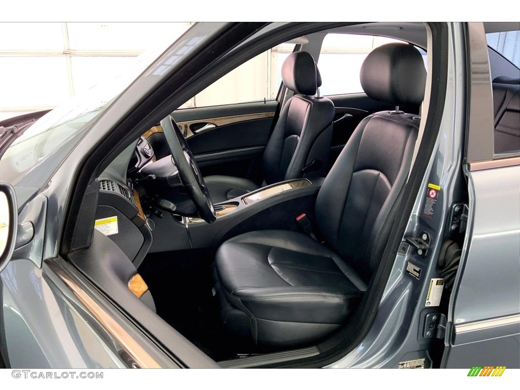 2007 E 350 Sedan - Flint Grey Metallic / Black photo #18