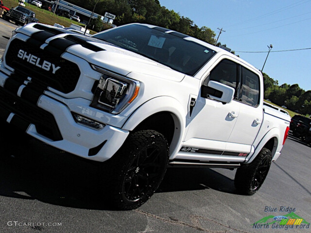 2023 F150 Shelby Centennial Edition SuperCrew 4x4 - Oxford White / Black photo #34
