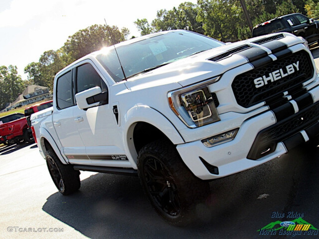 2023 F150 Shelby Centennial Edition SuperCrew 4x4 - Oxford White / Black photo #35
