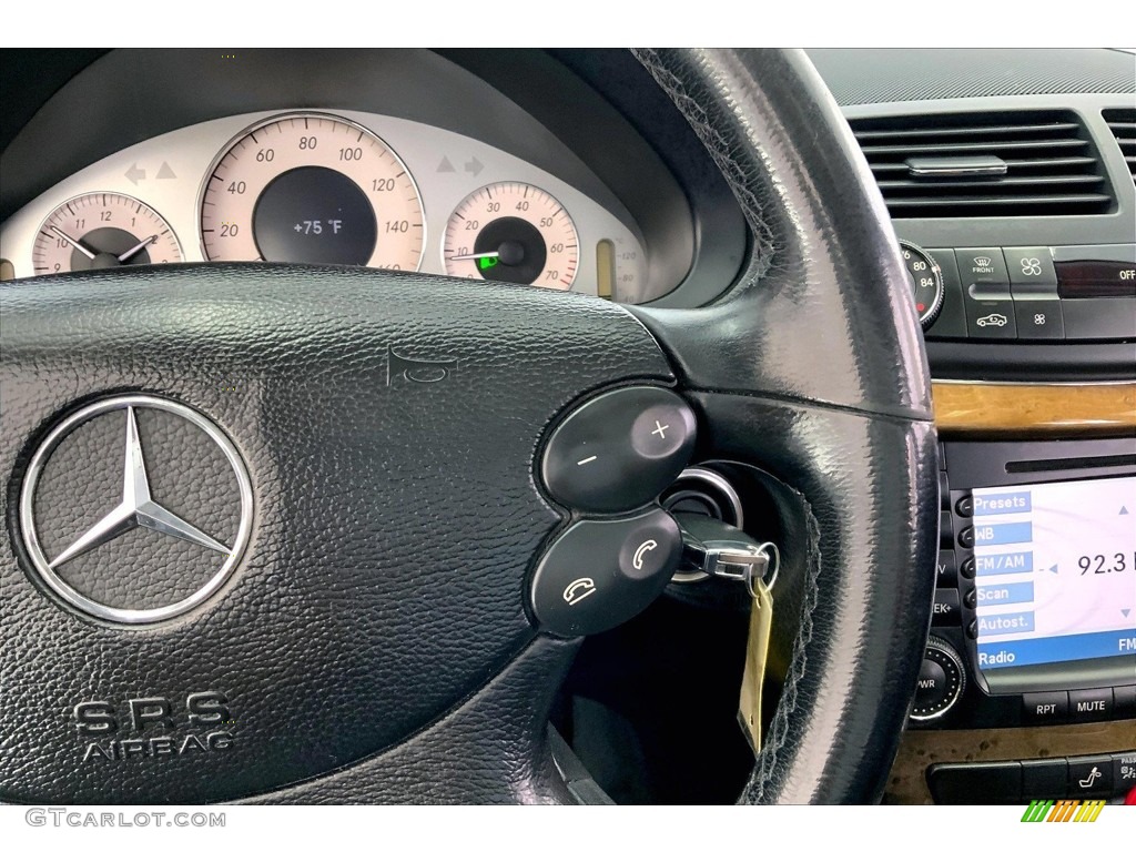 2007 E 350 Sedan - Flint Grey Metallic / Black photo #22