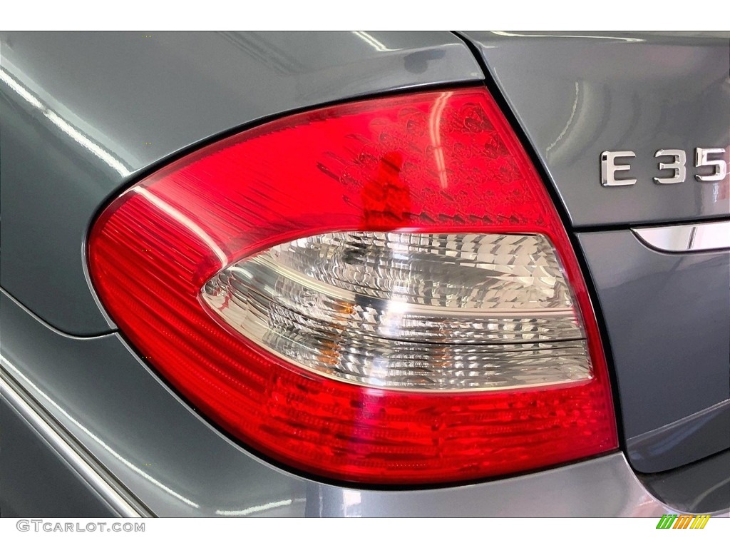 2007 E 350 Sedan - Flint Grey Metallic / Black photo #28