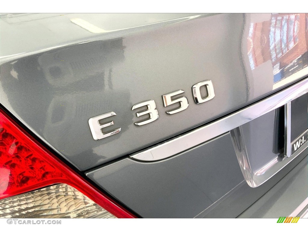 2007 E 350 Sedan - Flint Grey Metallic / Black photo #30