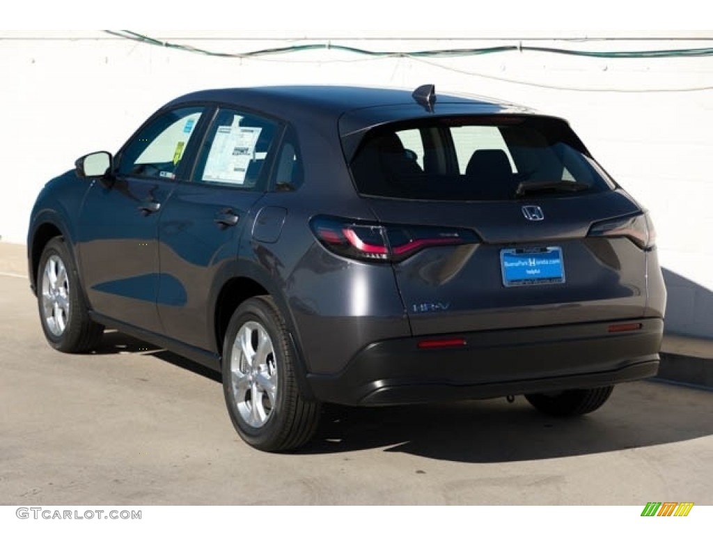 2024 HR-V LX - Modern Steel Metallic / Black photo #2