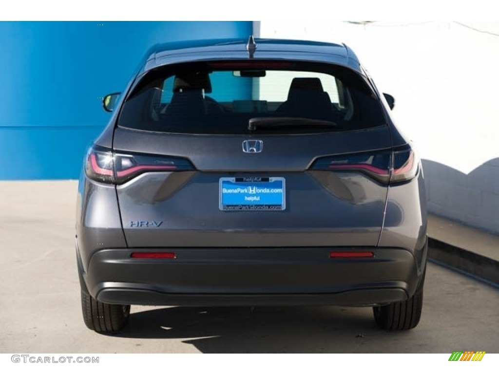 2024 HR-V LX - Modern Steel Metallic / Black photo #7
