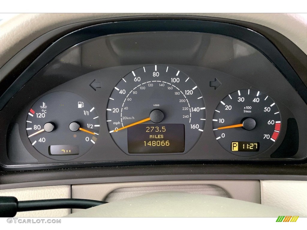 2000 Mercedes-Benz E 430 Sedan Gauges Photo #146647331