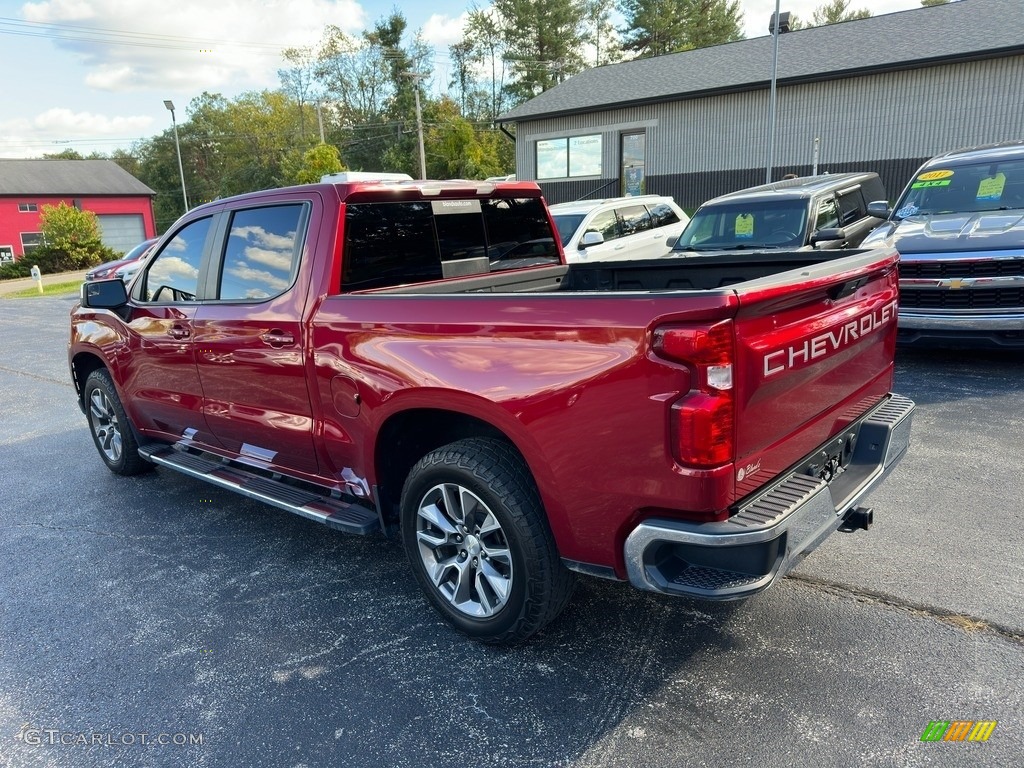 2019 Silverado 1500 LT Crew Cab 4WD - Cajun Red Tintcoat / Jet Black photo #9