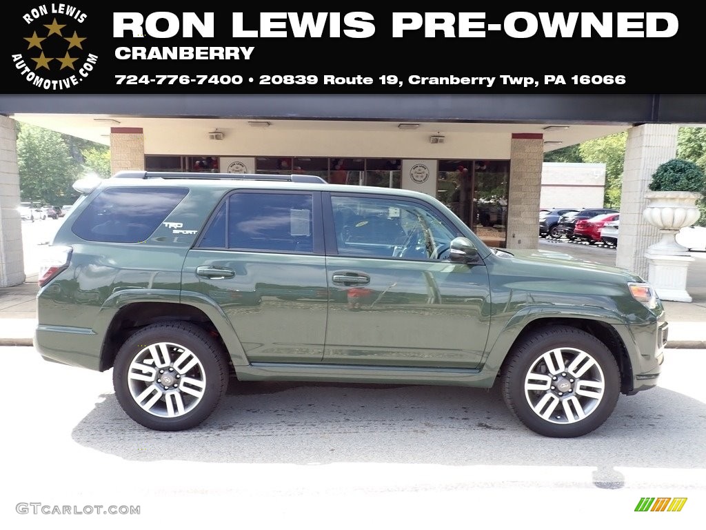 2022 4Runner TRD Sport 4x4 - Army Green / Black/Graphite photo #1