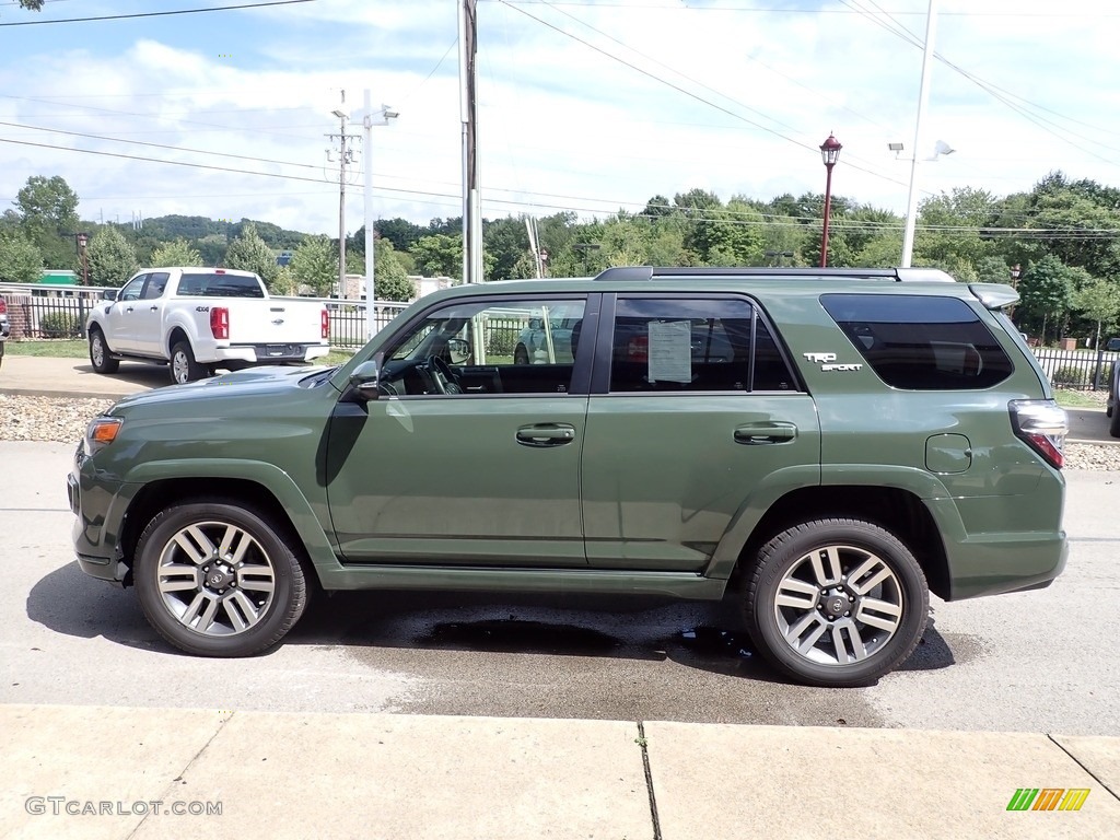 2022 4Runner TRD Sport 4x4 - Army Green / Black/Graphite photo #5