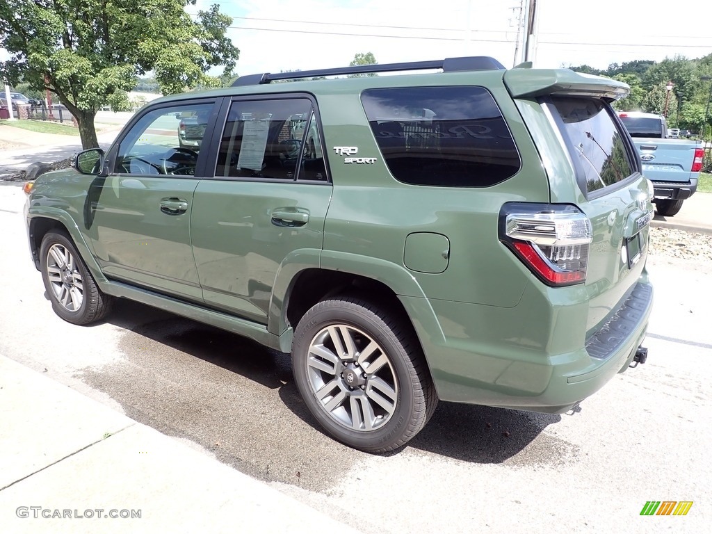 2022 4Runner TRD Sport 4x4 - Army Green / Black/Graphite photo #6